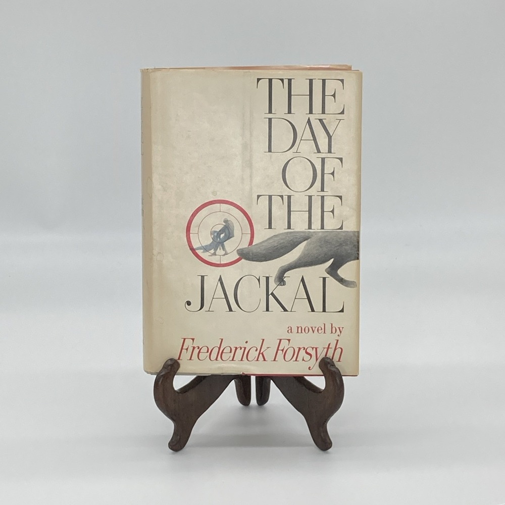 The Day of the Jackal by Frederick Forsyth 1971 Vintage Hardcover Thriller